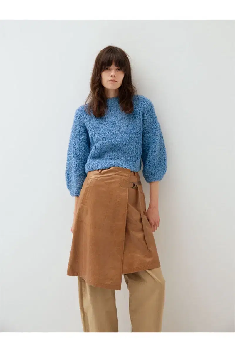 라인반드 Leinwande Boa Hand Knitted Top