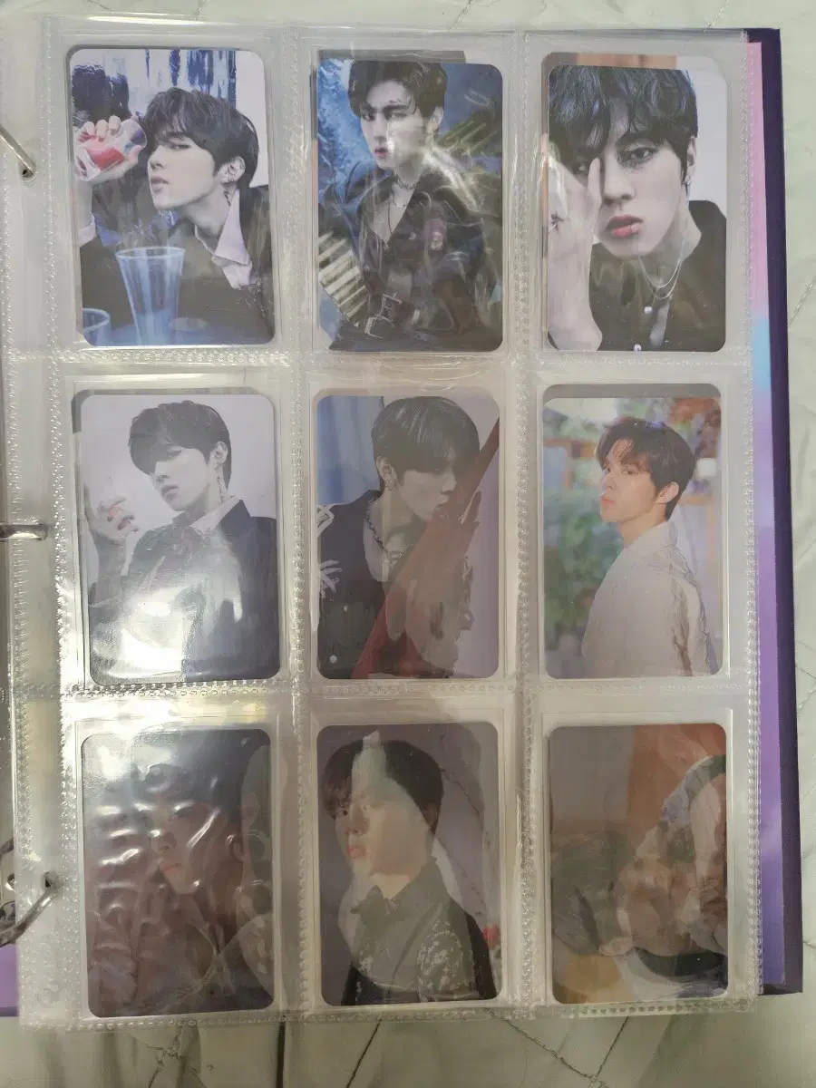 Bulk)Kim Wooseok 1st album photocard and binder