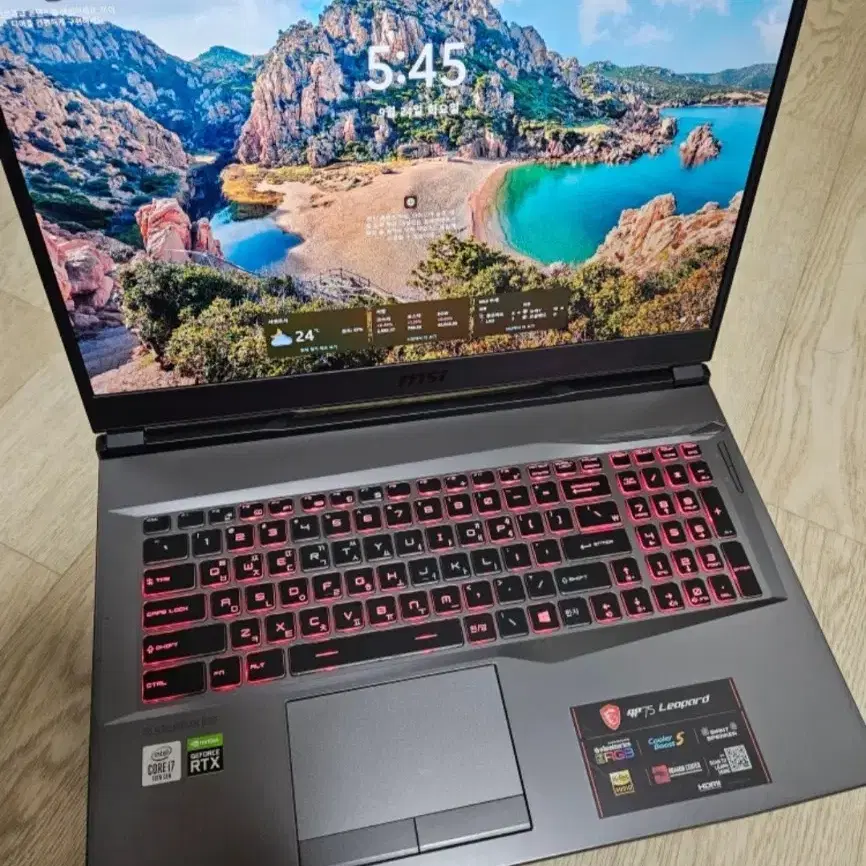 고사양 게이밍 노트북 MSI GP75 Leopard 10SEK 17.3인