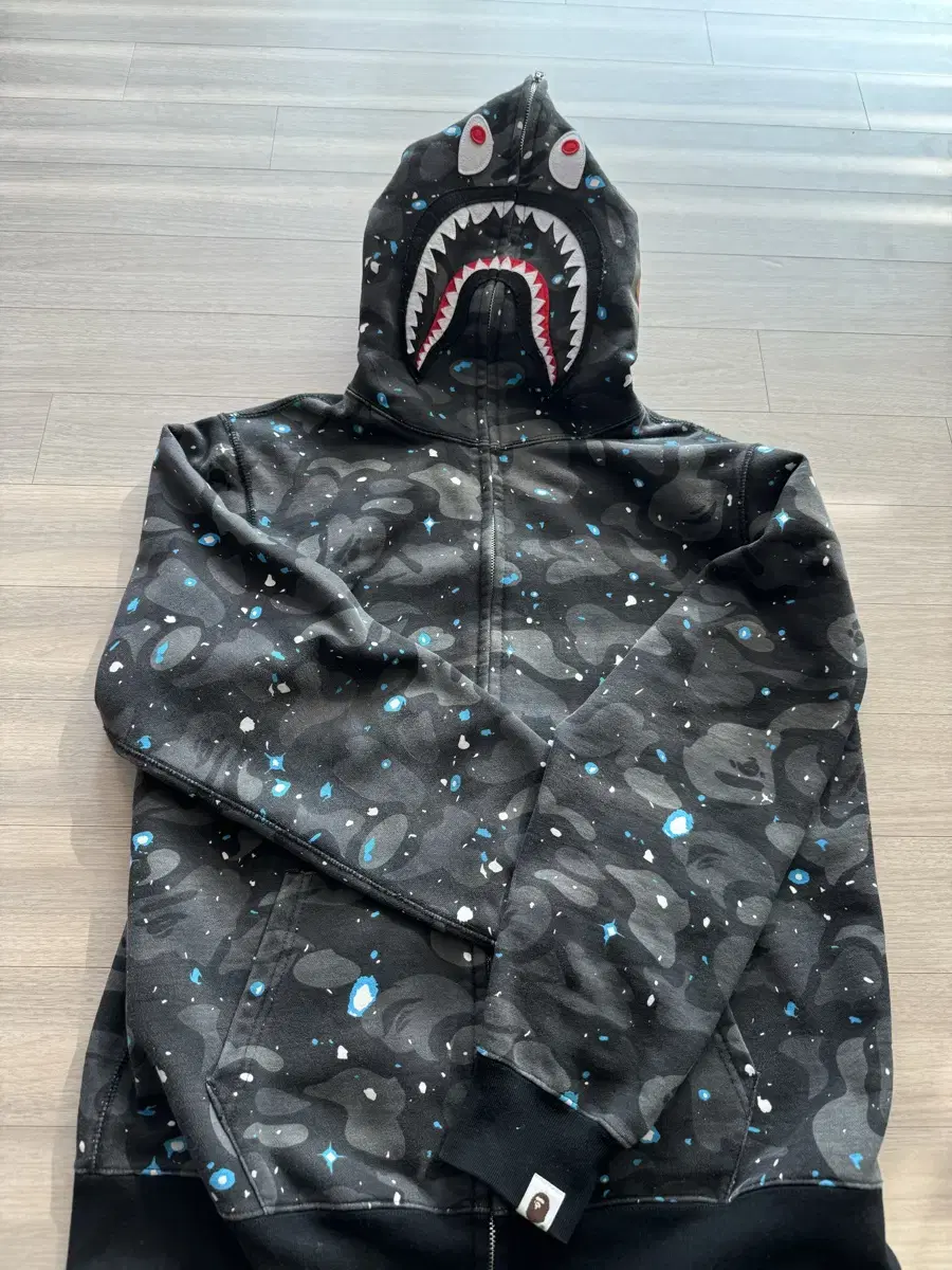 Vape HoodZip Up Space Camo XL