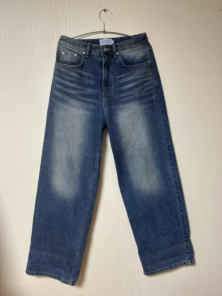 아워캐비넷 cat blush denim pants