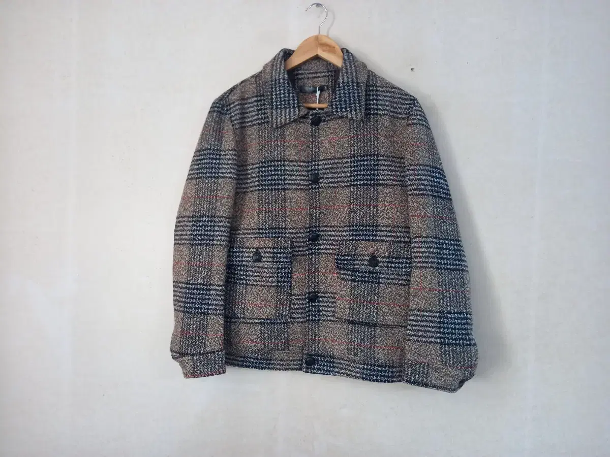 Men's Check Jacket Coat