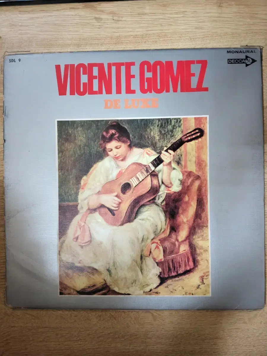 VICENTE GOMEZ 음반 d (LP 턴테이블 오디오 앰프 음향기기