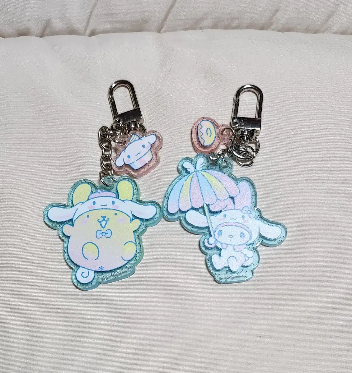 San Rio Cinnamoroll Cafe Pompompurin My Melody acrylic keyring