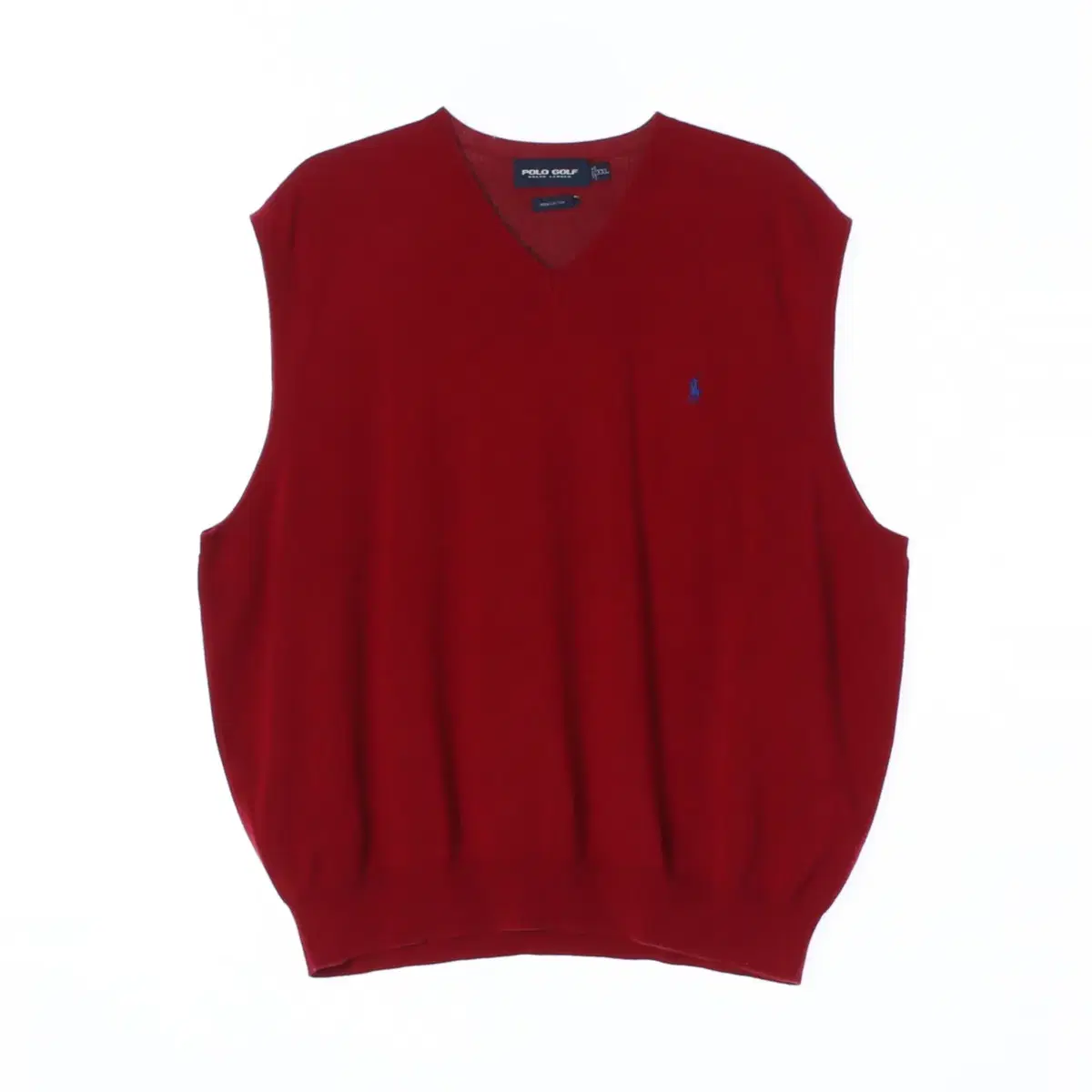 (Genuine)[XXL]Polo Ralph Lauren Golf Red Knitted Vest Vest