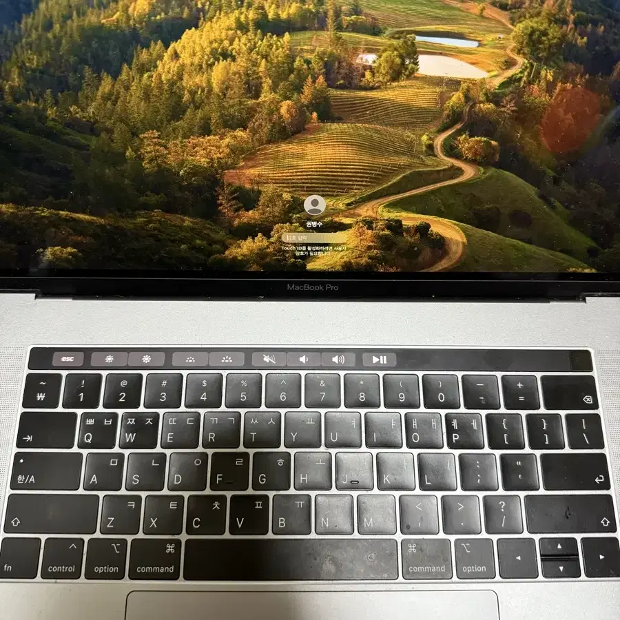 MacBoo Pro 15인치 2018년 i7 Touch Bar 램36g