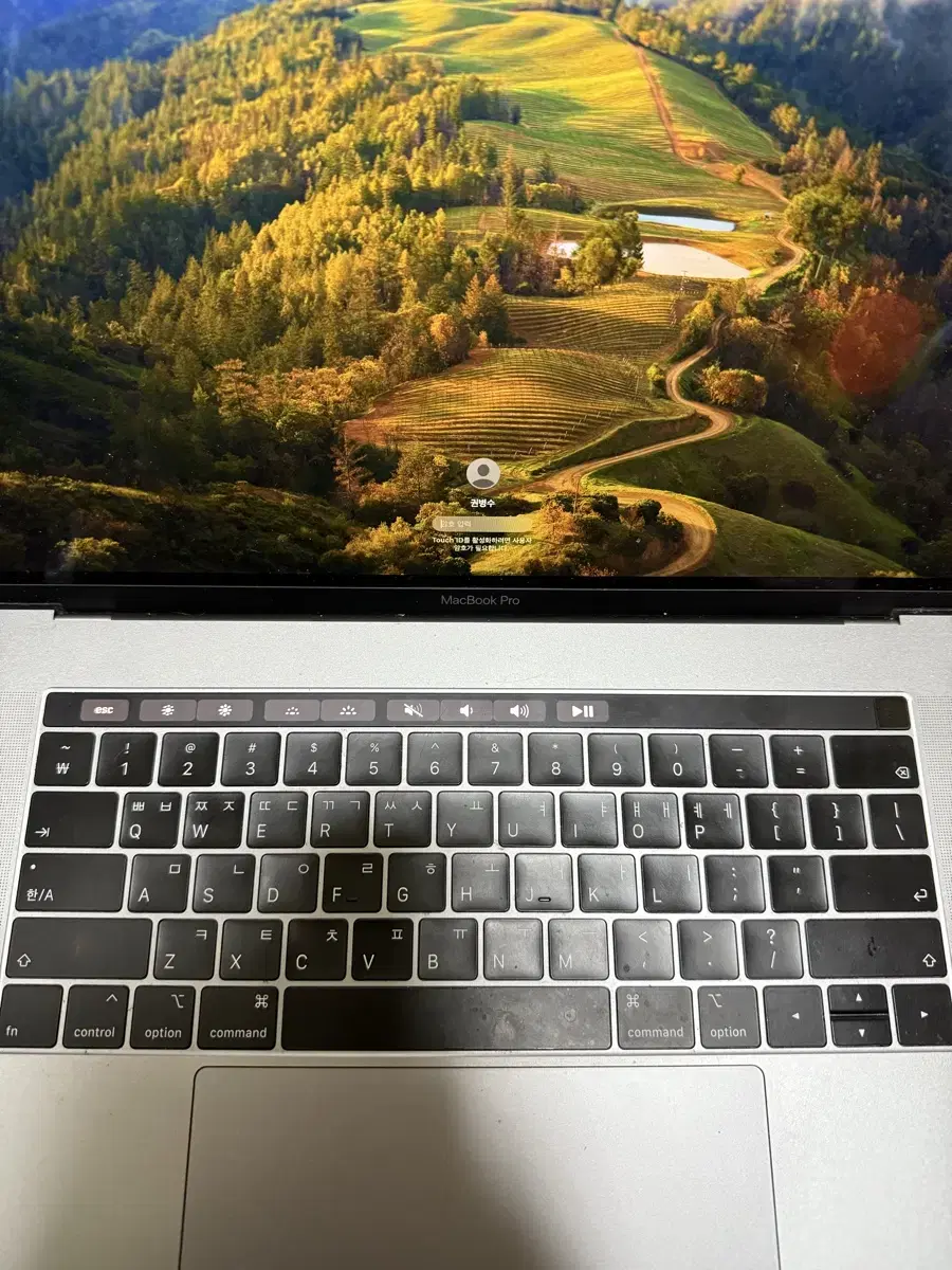 MacBoo Pro 15인치 2018년 i7 Touch Bar 램36g