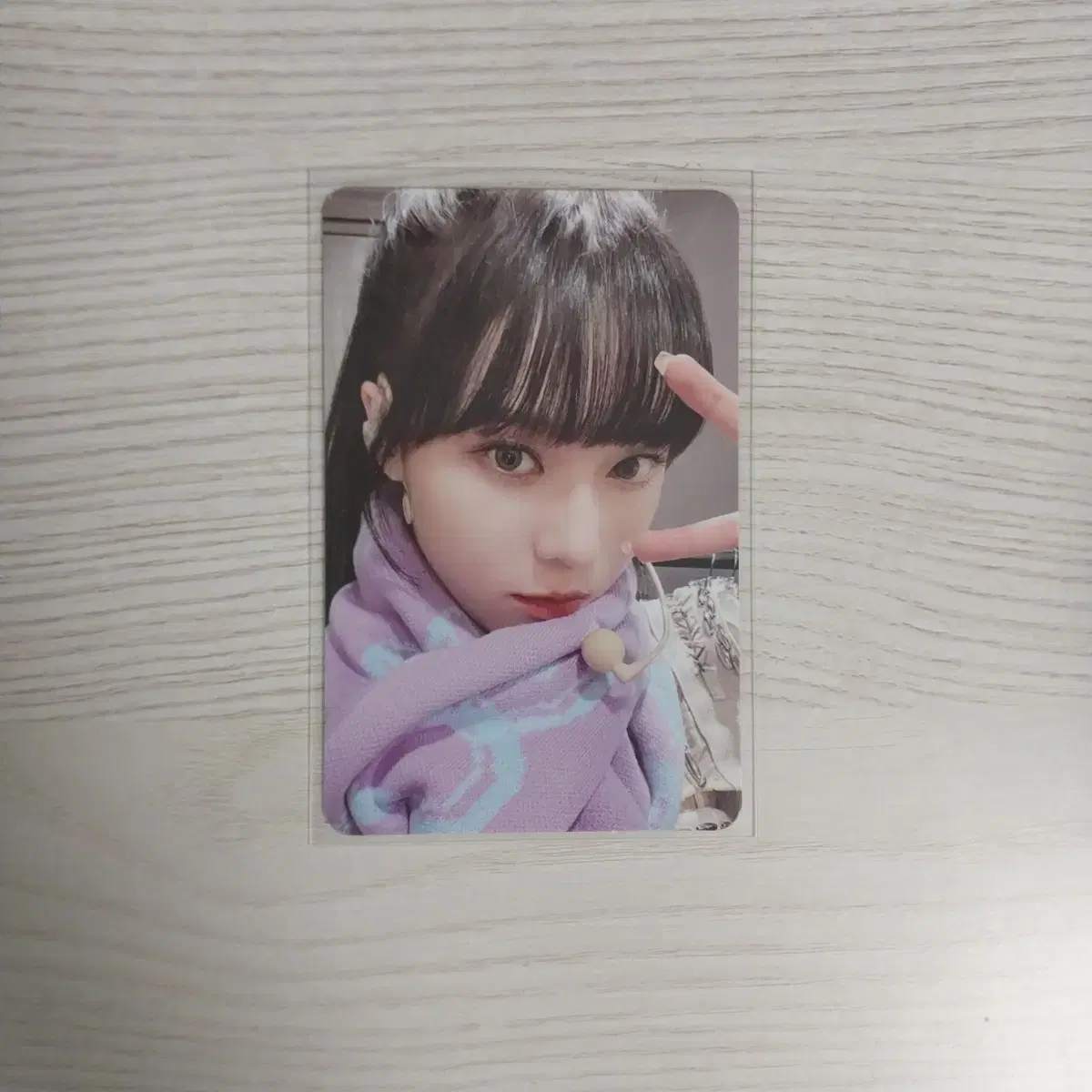 aespa winter smcu shawl photocard MD md weflash ld kms albums