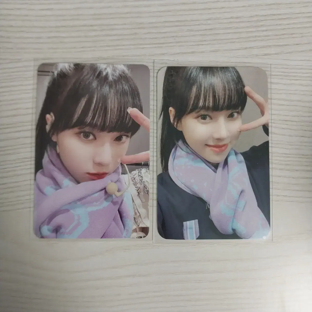 aespa winter smcu shawl photocard MD md weflash ld kms albums