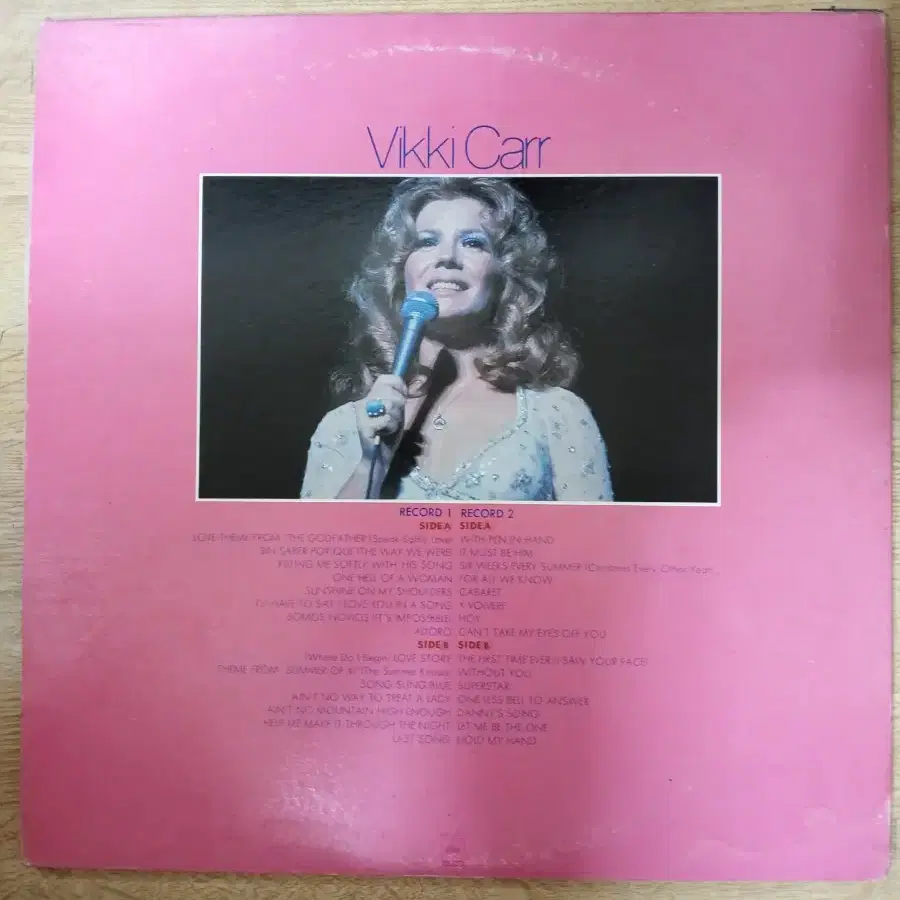 VIKKI CARR 음반 (LP 턴테이블 오디오 앰프 음향기기