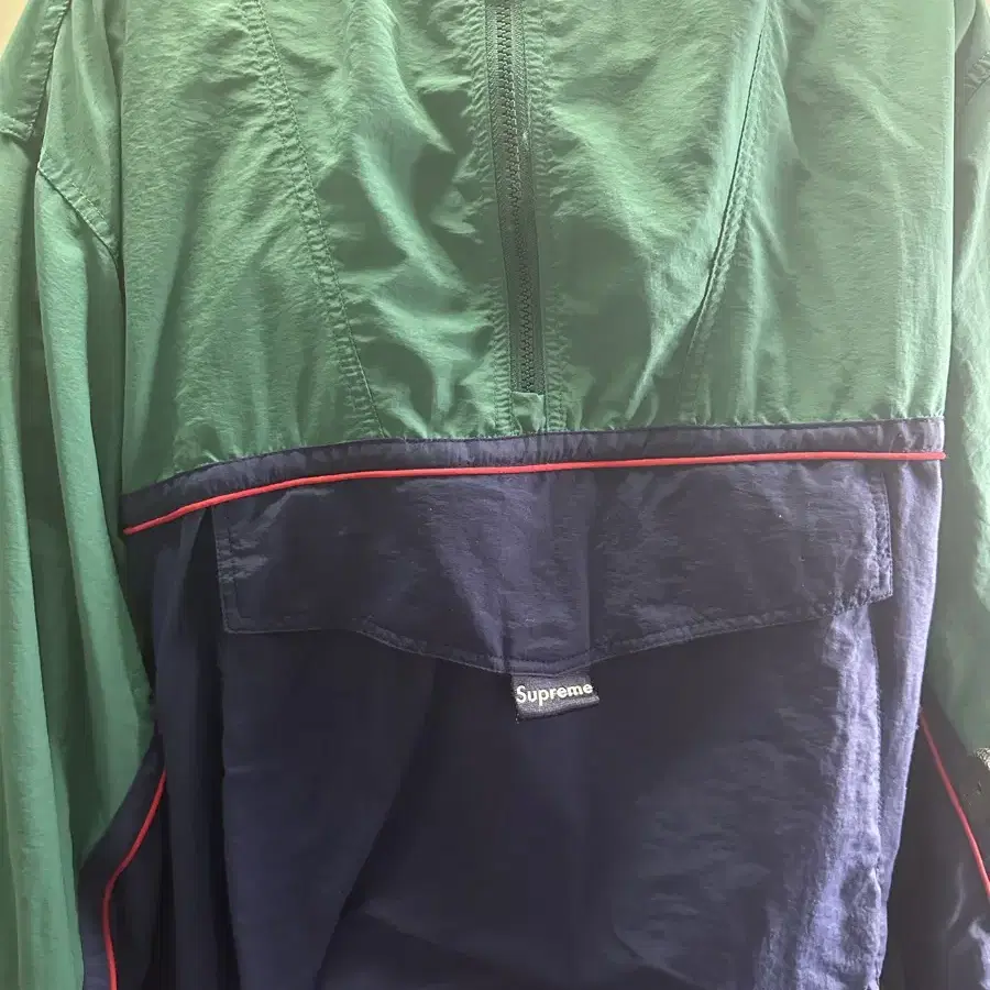 18ss 슈프림 아노락 Split GREEN M사이즈