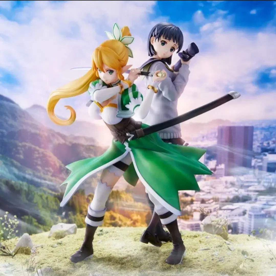 Sword Art Online Lipa Suguha Figure Set Union Creative