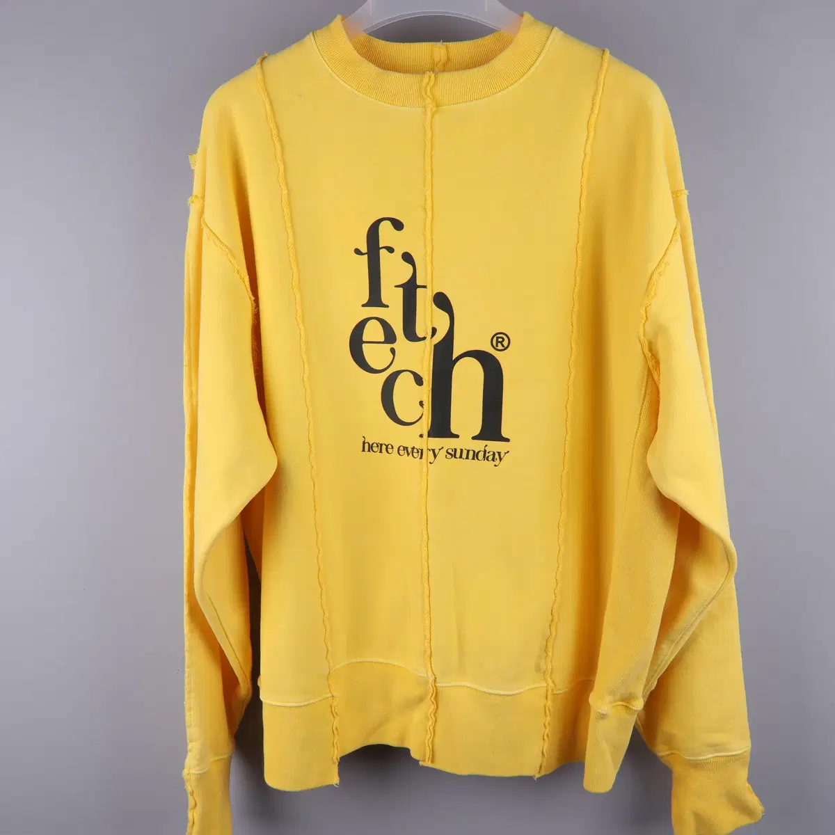 fetch 페치 맨투맨 fc rebuild crew neck (XL)