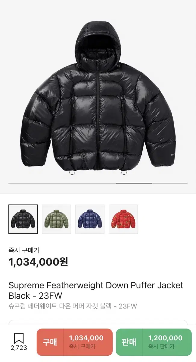 Supreme 23FW limited edition Padding