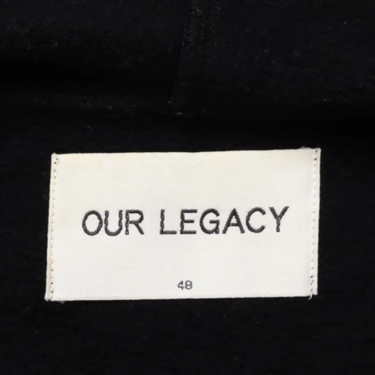 OUR LEGACY Zip Sweat Hoodie