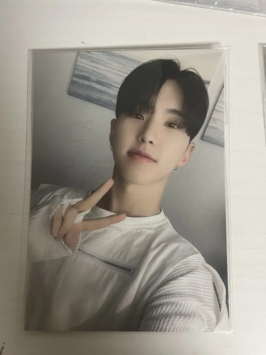 Seventeen hoshi postcard