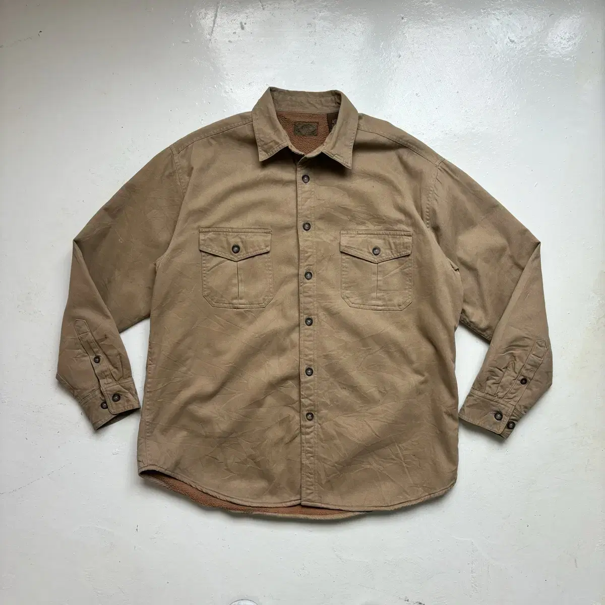 00s Sherpa Vintage Heavy Workshirt L