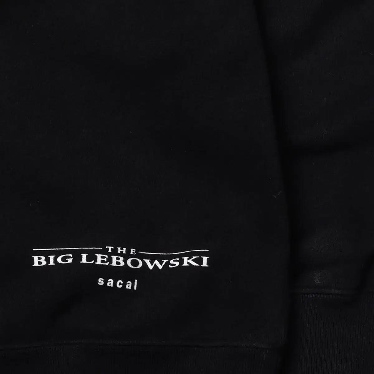 sacai x The Big Lebowski Printed Hoodie