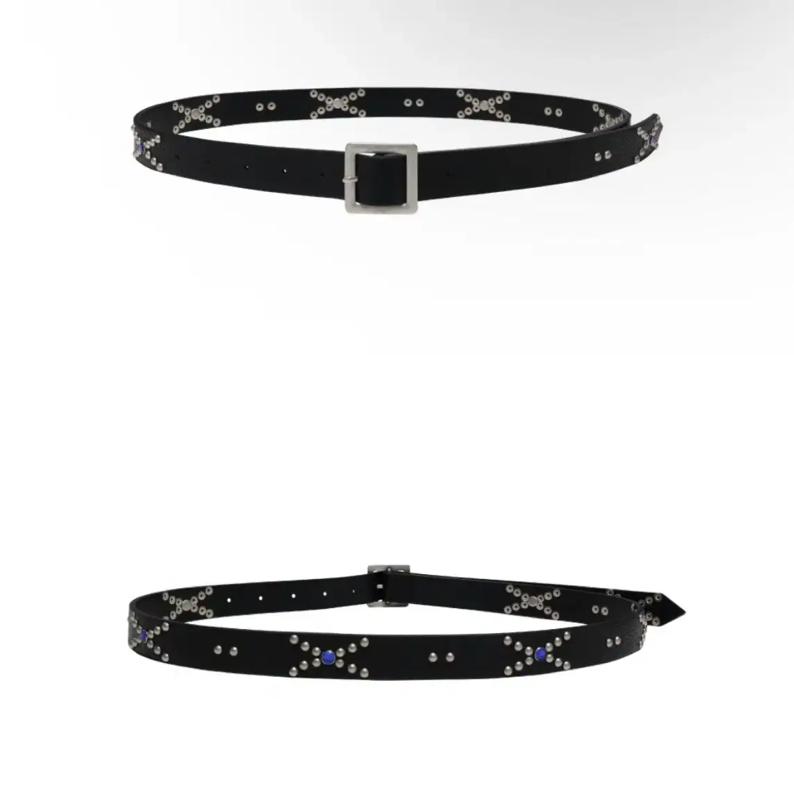 PLZPROJECT CROSS STUD BELT