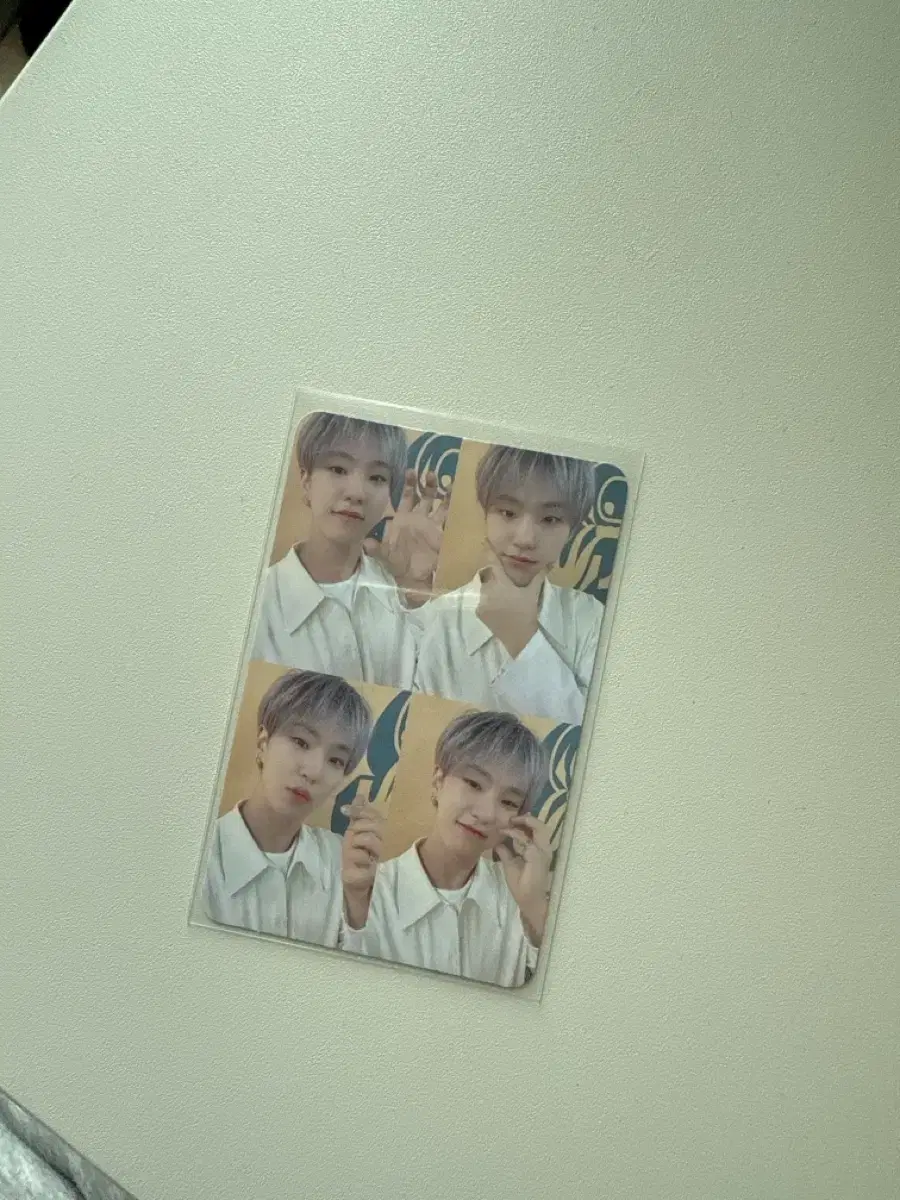 Seventeen hoshi rinse photocard