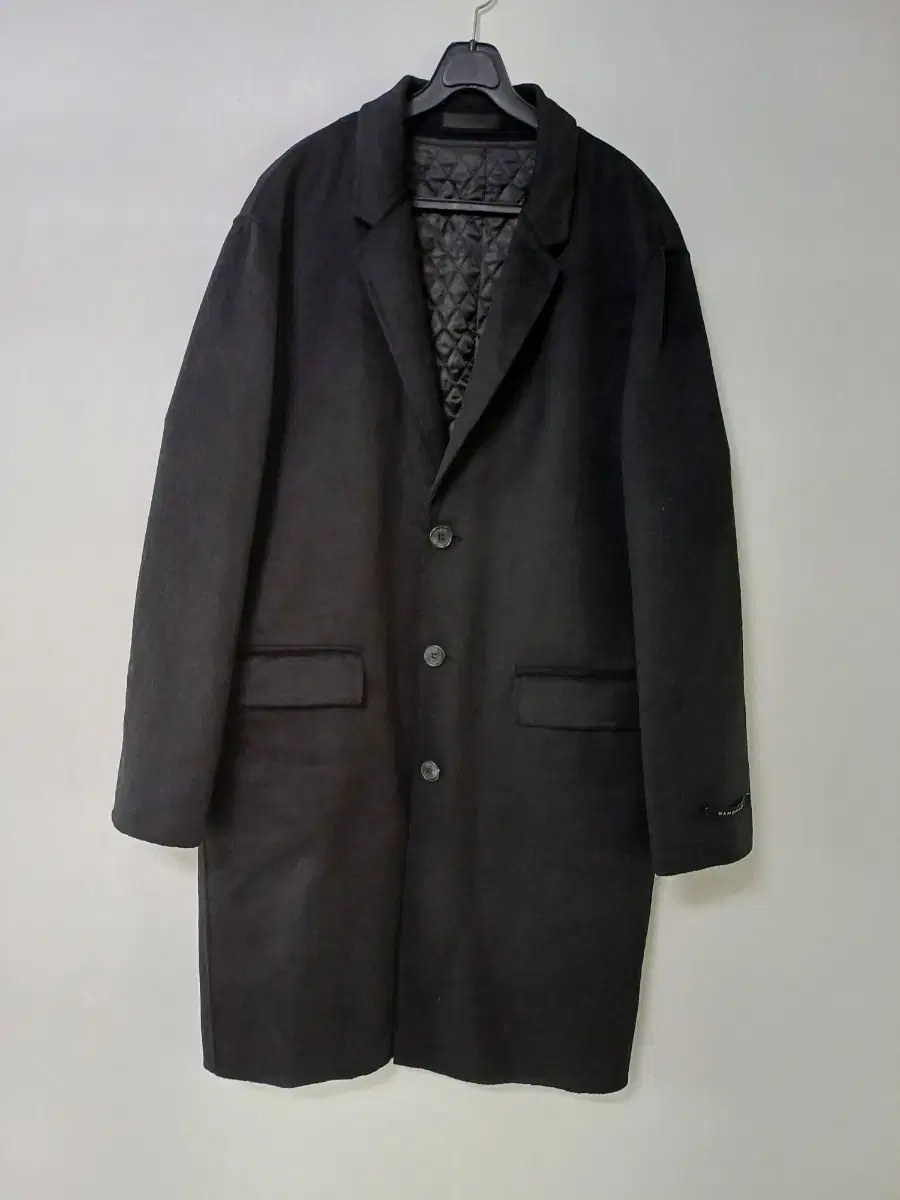 Komodo Handmade Wool Long Coat(Brand New.BlackOverfit105.110)