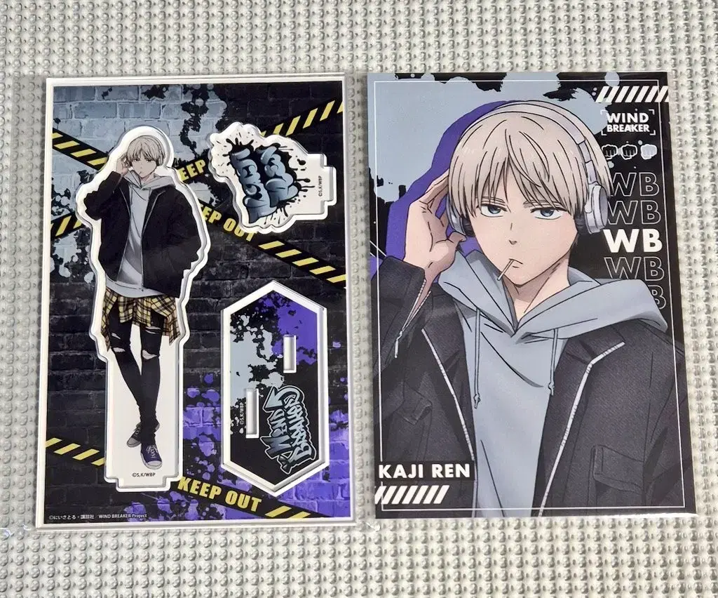 Winbre Kaji ren Shibuya Street Acrylic Stand Postcards postcard Bulk