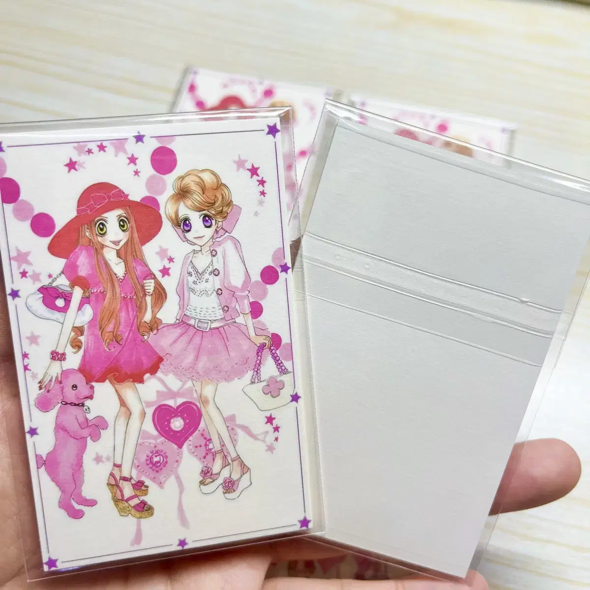 [ Sugar Sugar Lune Mini postcard ] Classic sticker Anyins Chocolate Vanilla Dacquoise