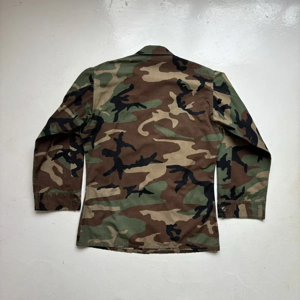 US ARMY OG 빈티지 BDU 우드랜드 자켓 S