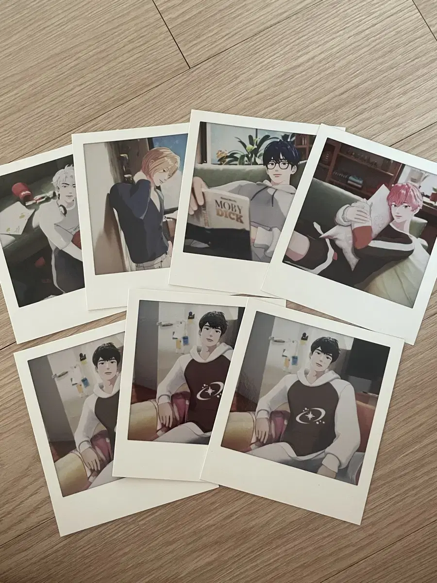 Plave polaroid postcard set (I'm giving away a bunch of them)