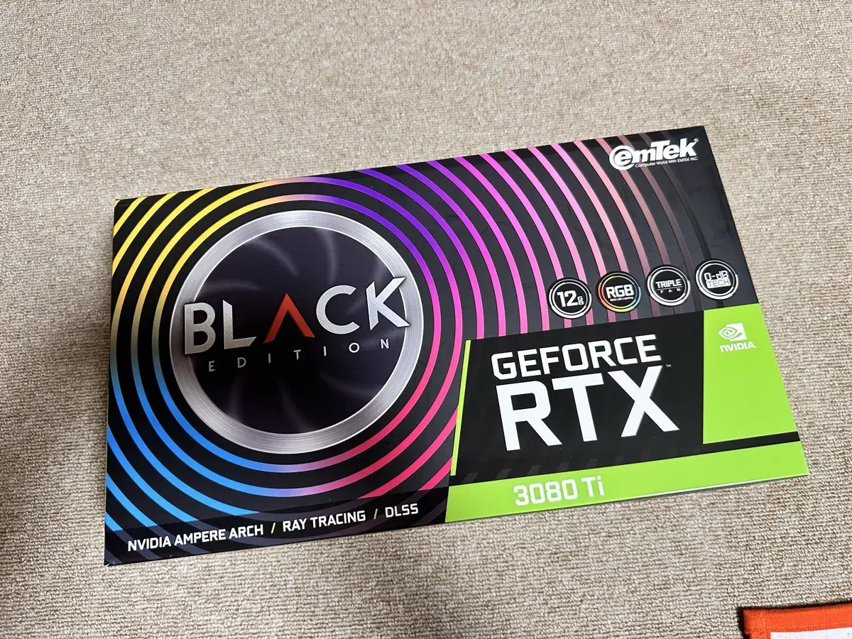 이엠텍 지포스 RTX 3080 Ti BLACK Edition 12GB