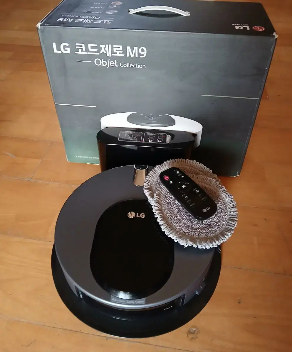 LG 코드제로 물걸레 로봇청소기 M9  (아이언그레이, M970I)