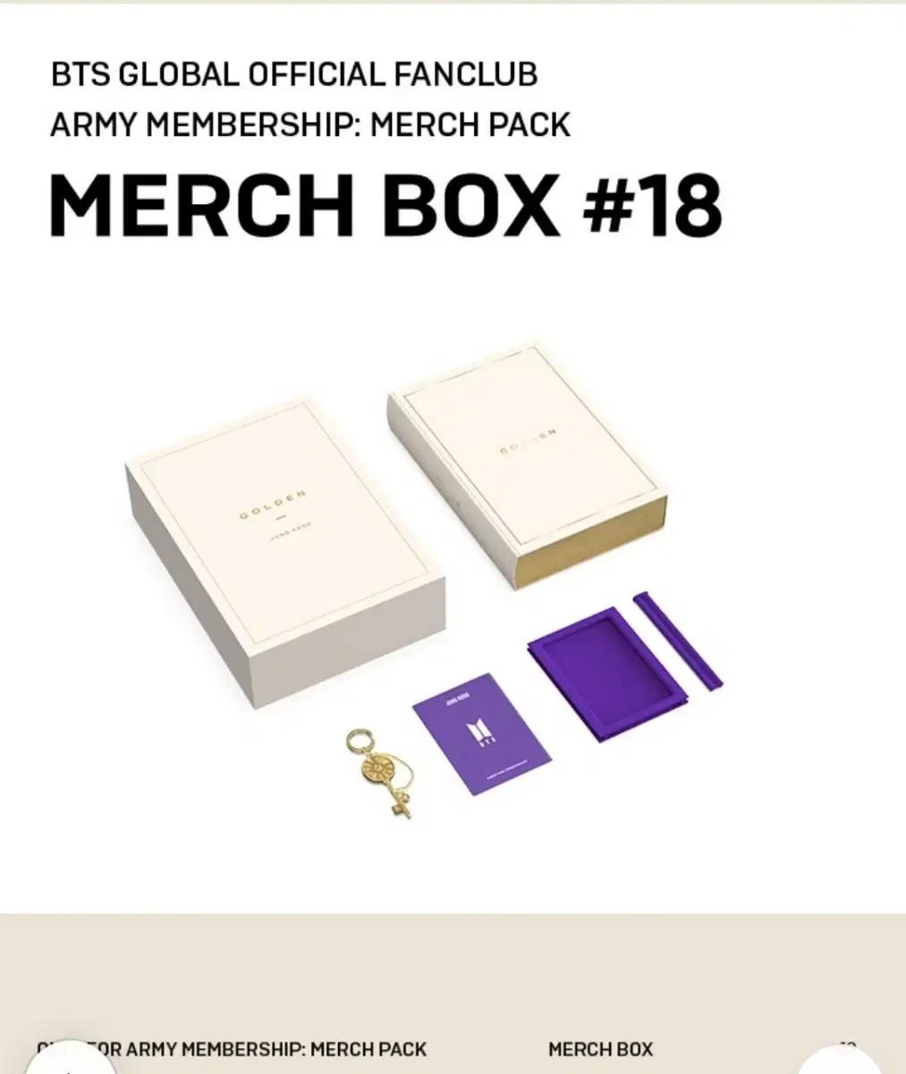 jungkook MERCH BOX18 MERCH BOX18 WTS