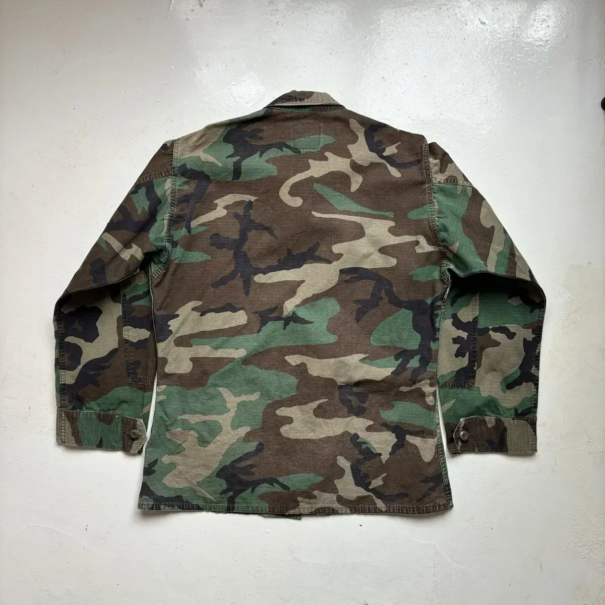 US ARMY OG 빈티지 BDU 우드랜드 자켓 M