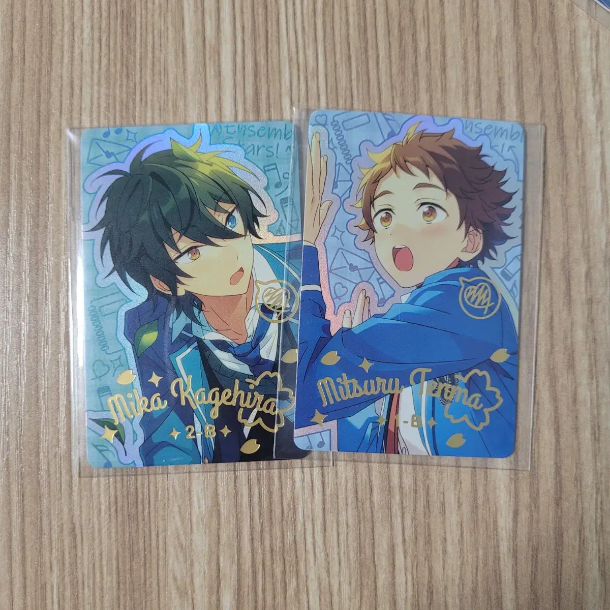 Bulk) Angsta Zhongstar Mika & Mitsuru School Uniform Photocard