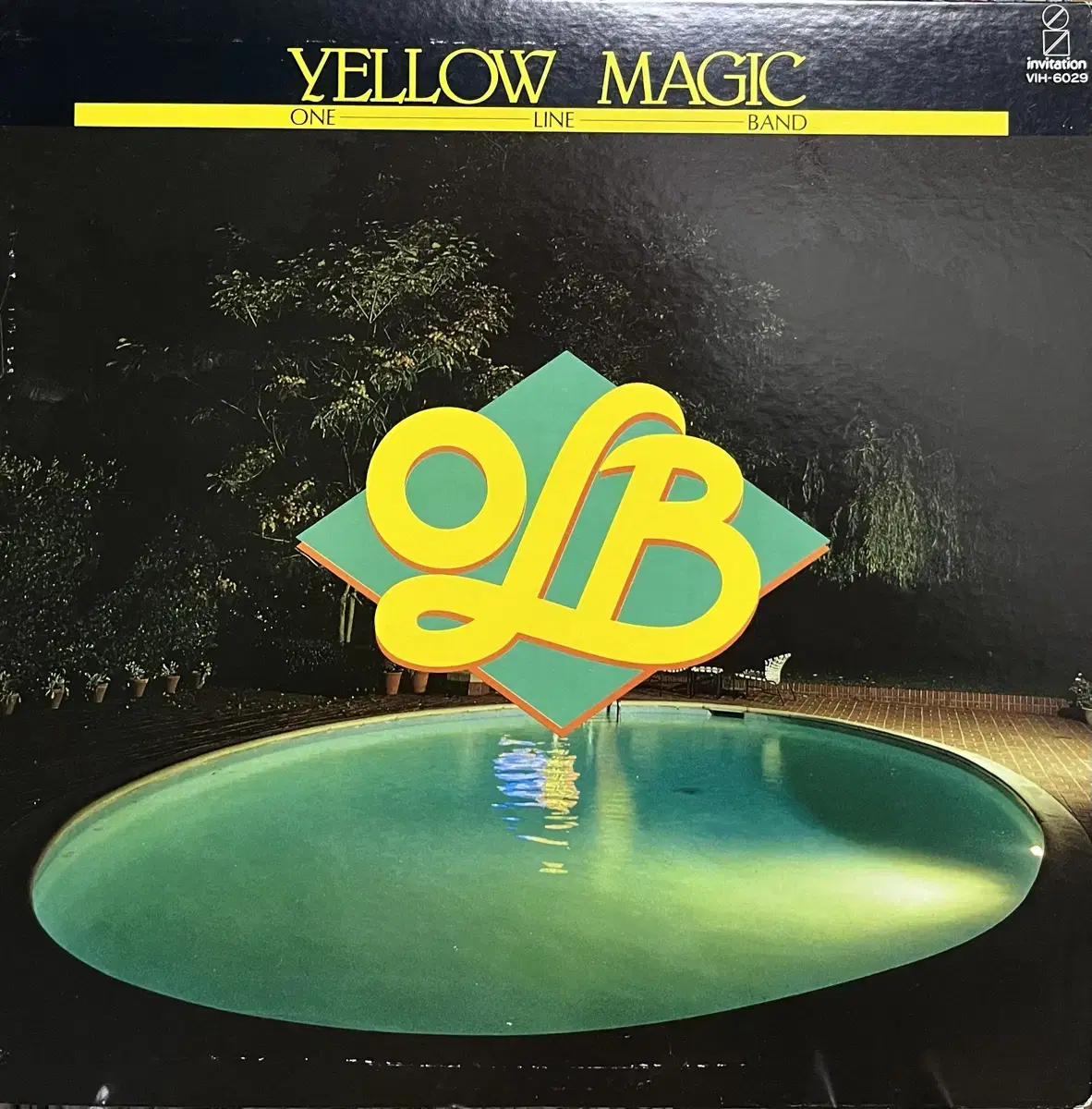 (시티팝)One Line Band -Yellow Magic lp