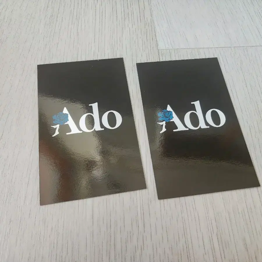 Ado 마즈_ 체키 2장