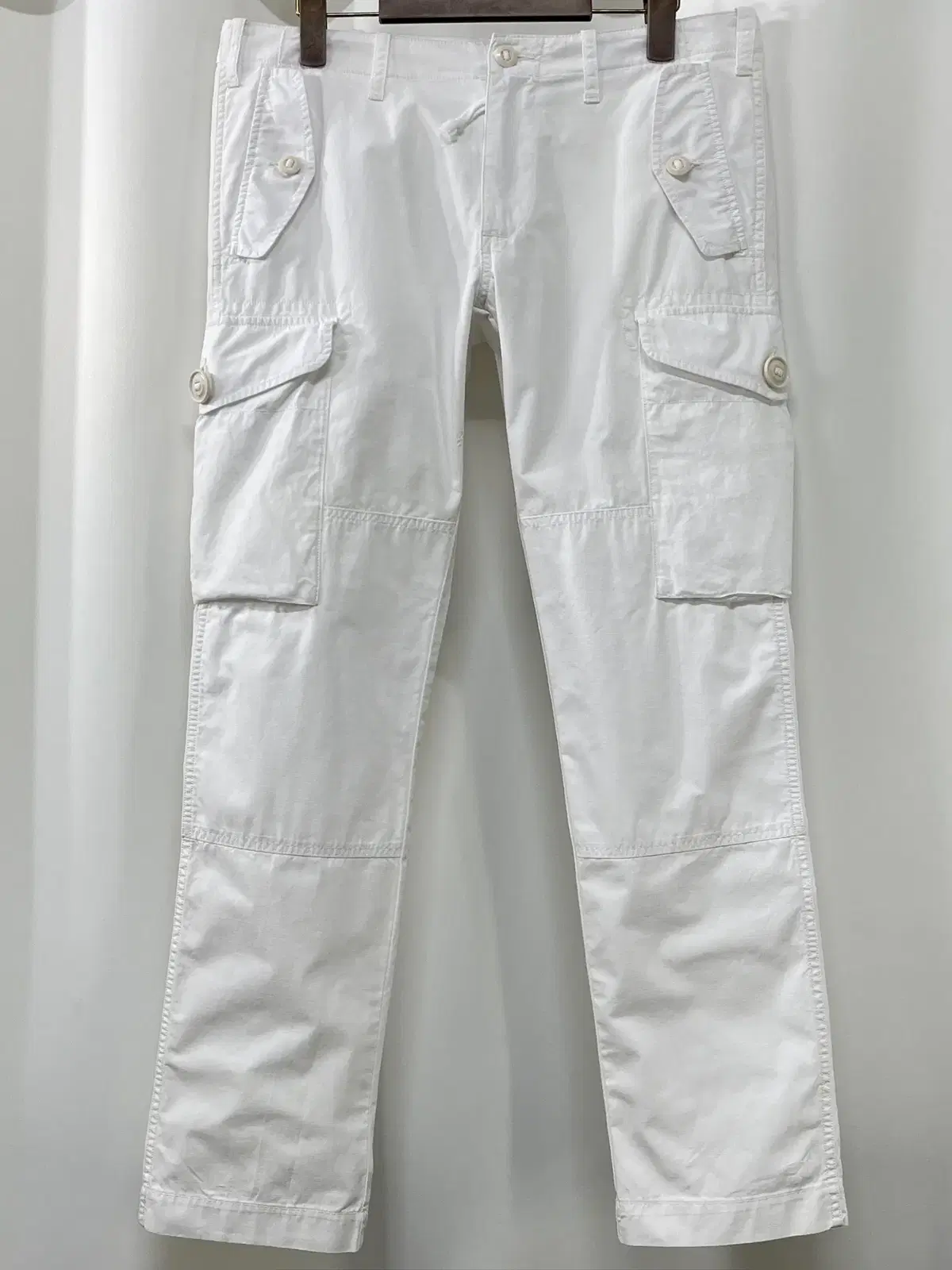 Polo Ralph Lauren RL-067 White Millspec Cargo Pants DOUblelRRL