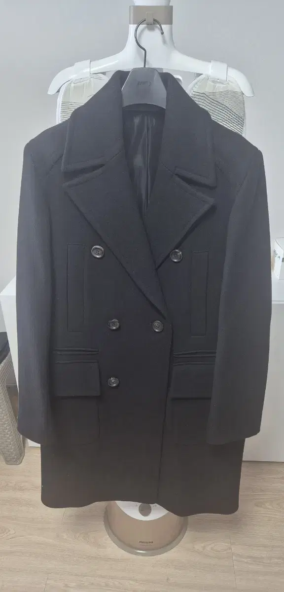 Junji 22FW Long pea coat 44 size 103 approx.