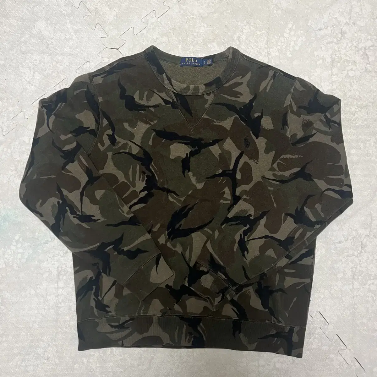 Polo Camo Sweatshirt L