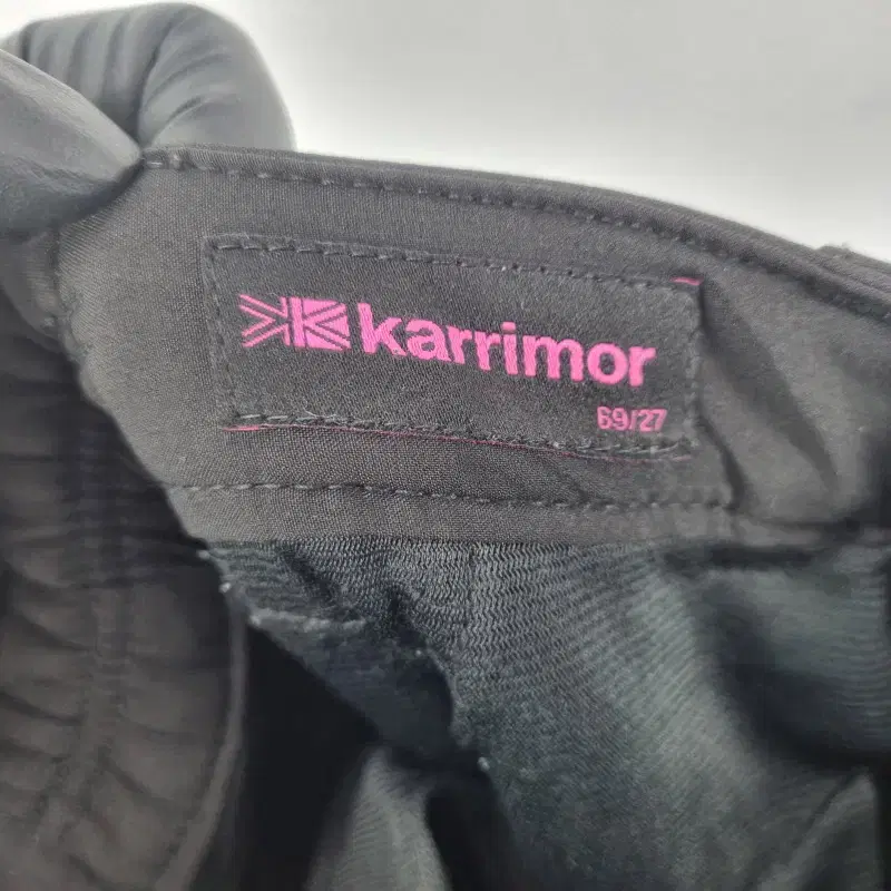 E8689 KARRIMOR 여27인치 아웃도어 블랙 팬츠/더크