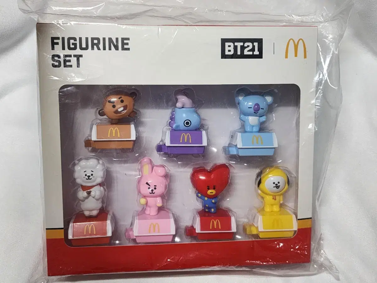 *unsealed*BT21 McDonald's Figure Set