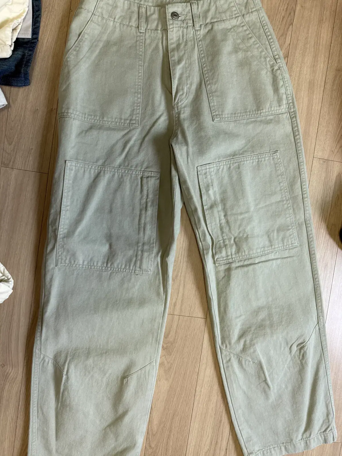 [0] Known Utility Puttyg Pants - Light Gray [1 wear]