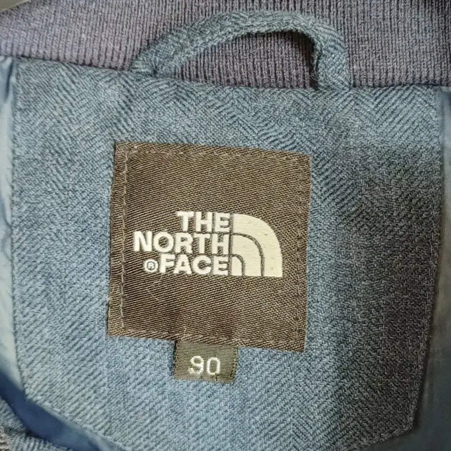 THE NORTH FACE 노스페이스 폴리천배색 후드 구스다운