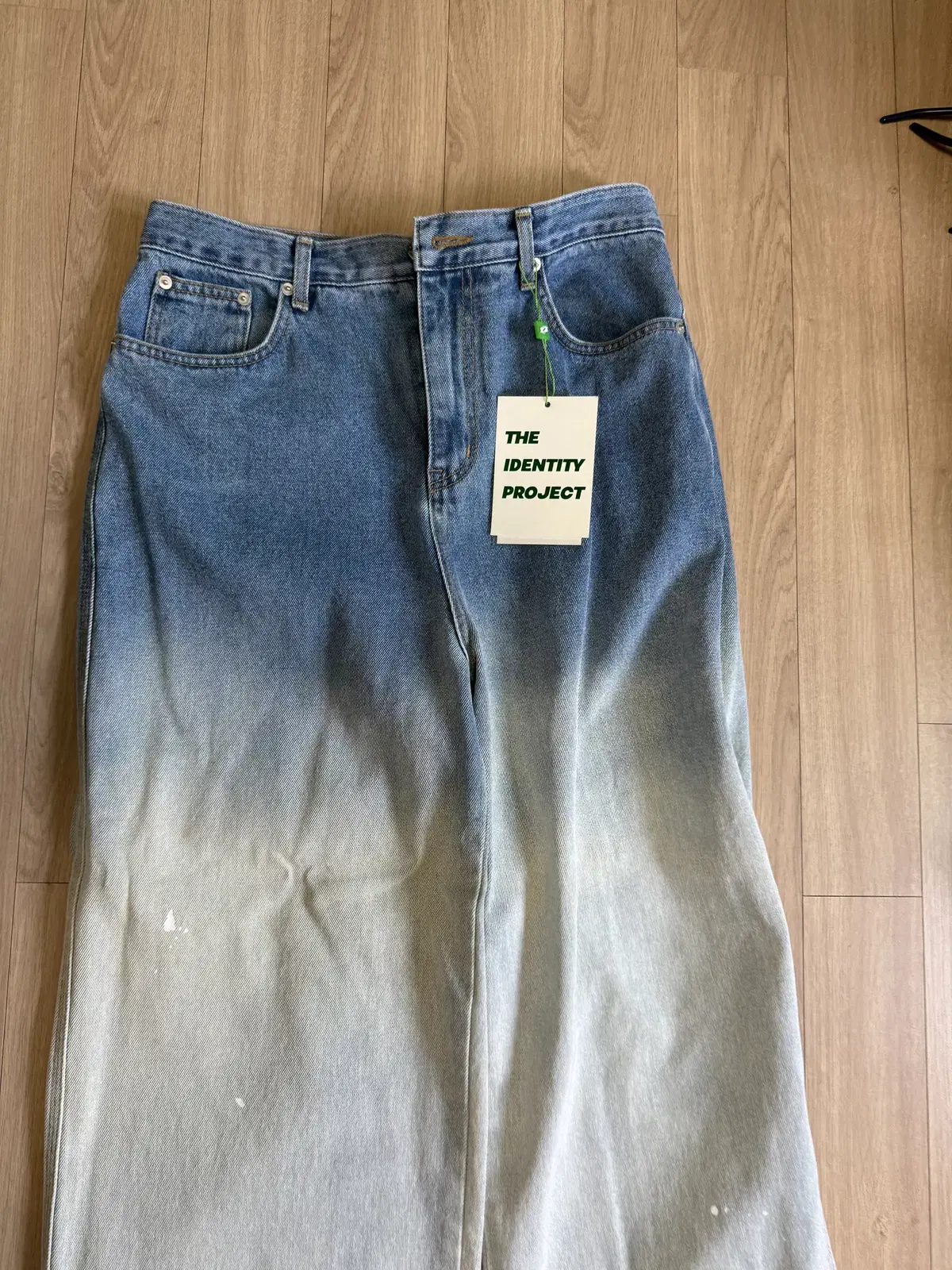 [M] The Identity Project Gradient Wide-leg Denim Pants [NEW]