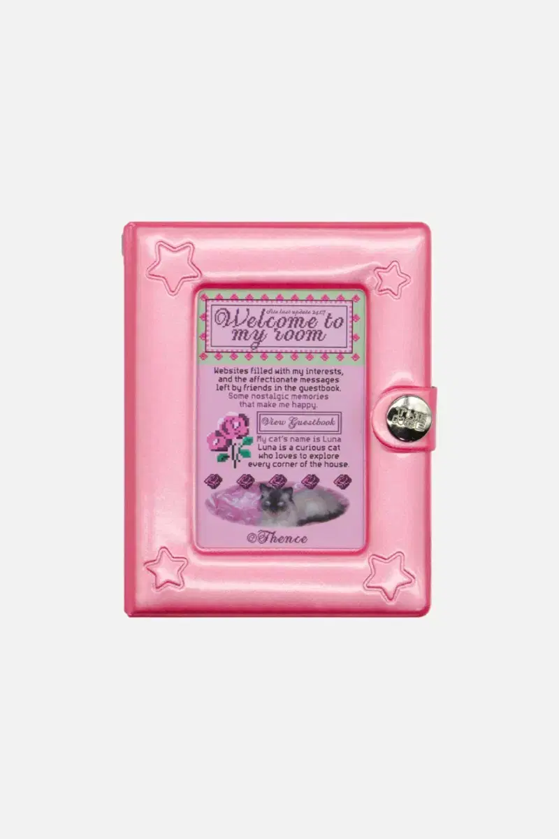 By Denise collectbook collect book photocard holder book pink