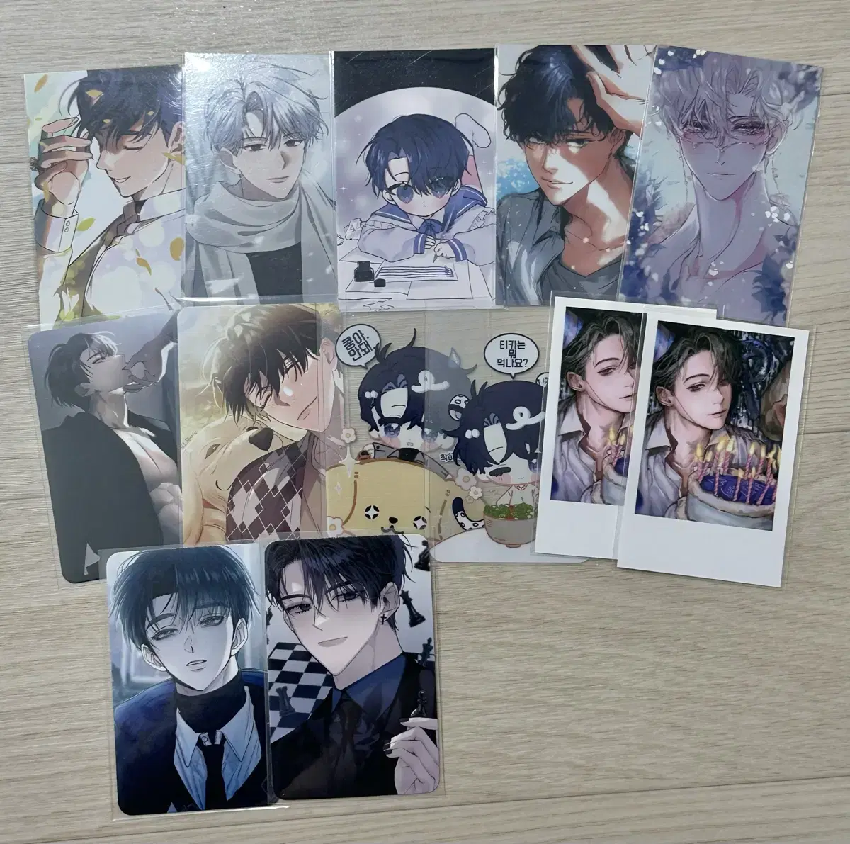 Demotjuk Cheongryeol photocard wts Sankha Goods pre-order benefit Tongpan Sharing Iyuknim Hotteoknim