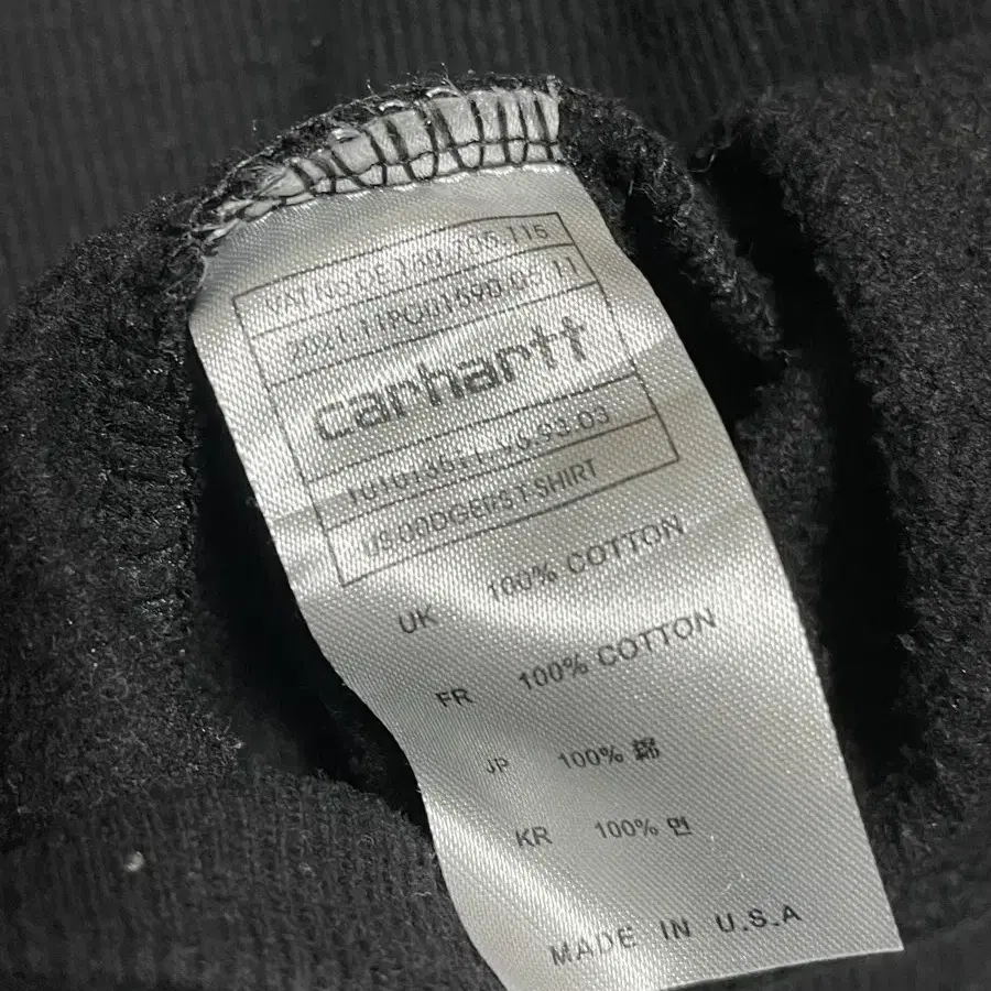 XL] 칼하트(Carhartt) 주머니 맨투맨