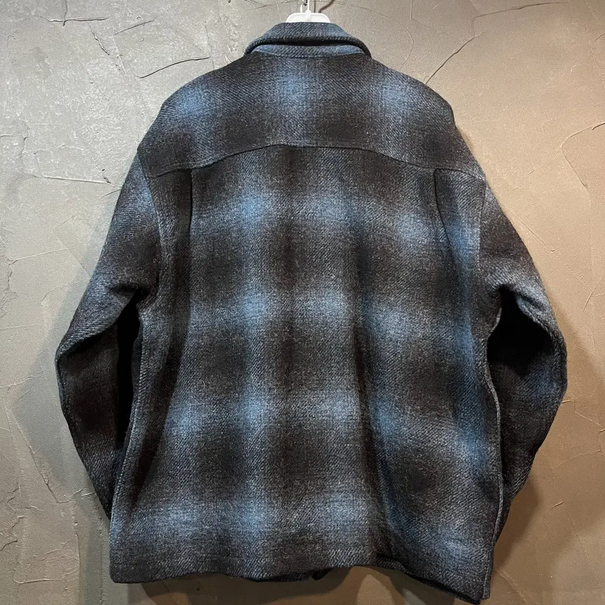 [L] WOOLRICH 울리치 타탄체크 울 자켓