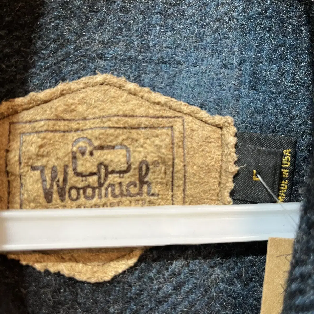 [L] WOOLRICH 울리치 타탄체크 울 자켓