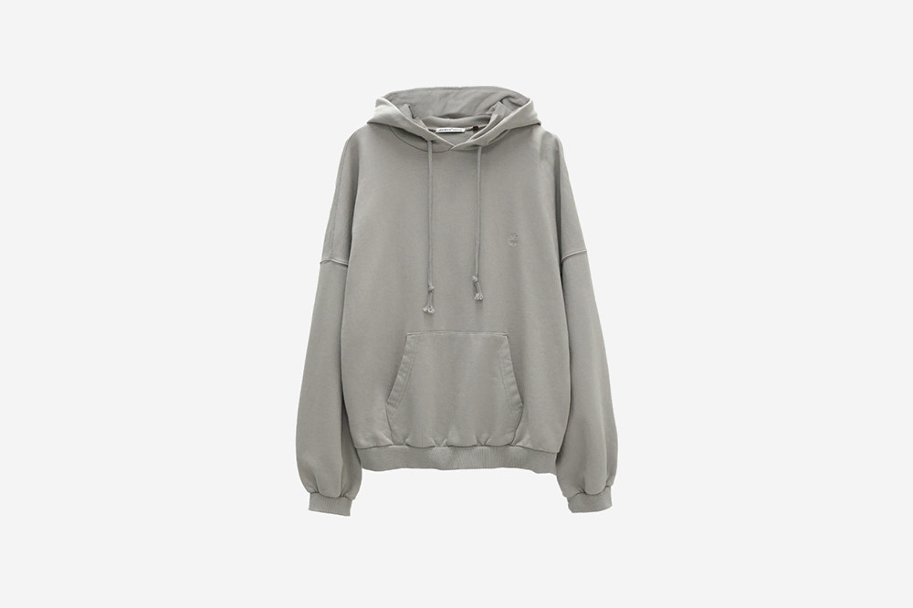 [3]Polyester Human Index Sweat Hoodie Gray Beige24FW